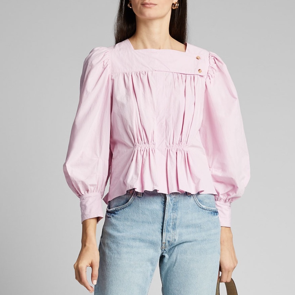 Ciao Lucia Allegra Light Pink Prarie Blouse